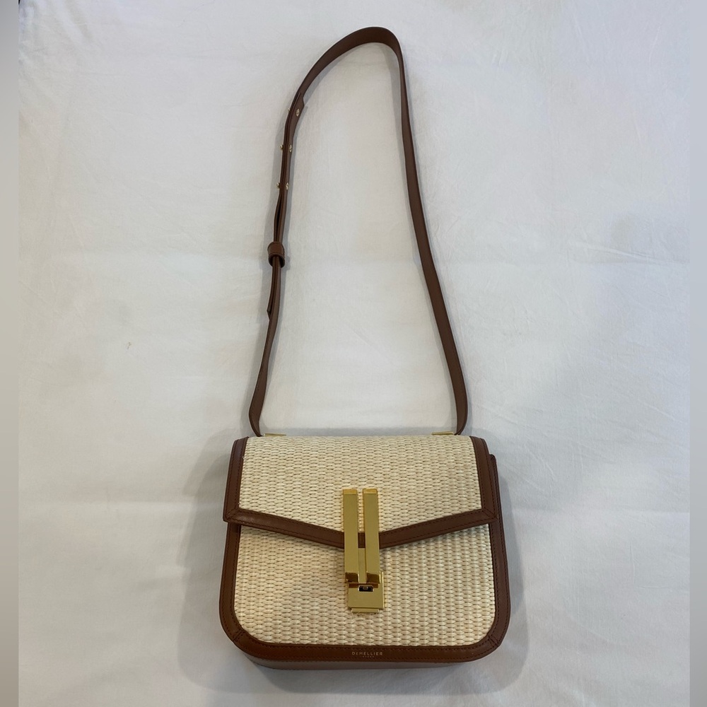 DeMellier Vancouver - Natural Raffia Tan Smooth